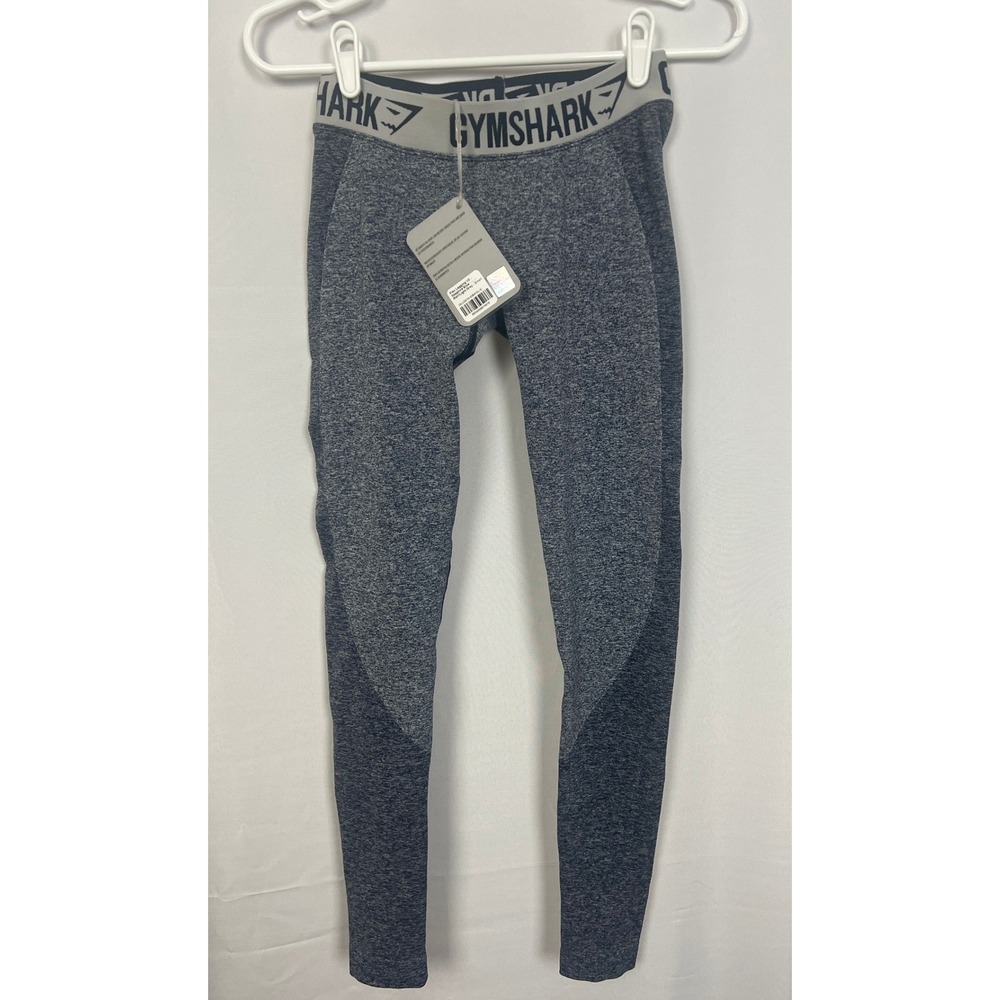 Gymshark Flex Legging V3 Sapphire Blue Marl Light Grey Small GLLG015-SBM/GL-S